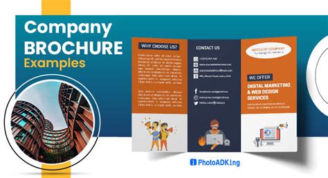 10 Best Company Brochure Examples: Printable Templates