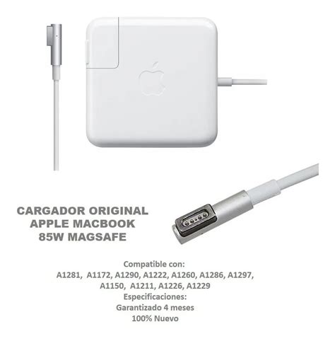 Cargador Magsafe Para Macbook Pro Original 85w Cuotas sin interés