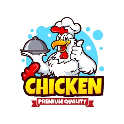 Plantilla De Vector De Dise O De Logotipo De Mascota De Pollo Vector