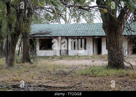 Glenrio ghost town along Historic route 66, Glenrio, Texas Stock Photo ...