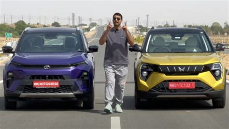 Tata Nexon Vs Mahindra Xuv Xo Comparison Video