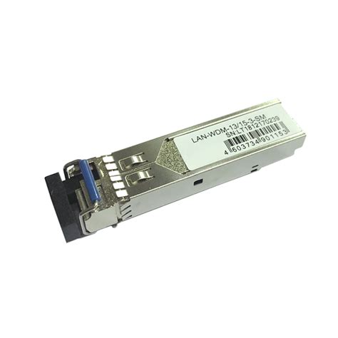 Модуль SFP WDM 1.25G, 1310nm / 1550nm, 3 km, LC, DDM, Cisco