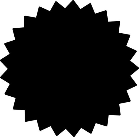 Filled Starburst Clip Art at Clker.com - vector clip art online ...