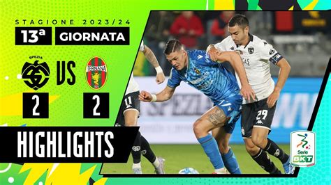 Spezia Vs Ternana 2 2 Pari Pirotecnico Tra Spezia E Ternana