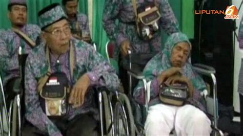 VIDEO Meski Sakit 12 Calon Jemaah Haji Nekat Berangkat Islami