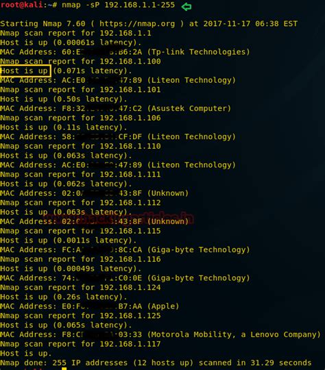 Network Scanning Using NMAP Beginner Guide Hacking Articles