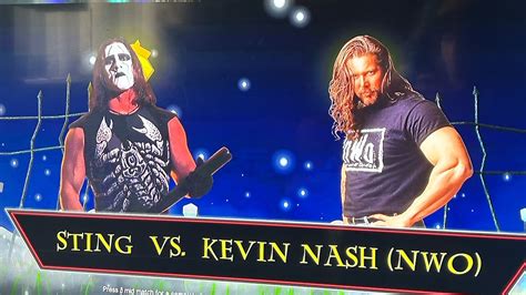 Sting Vs Kevin Nash Wwe K Youtube