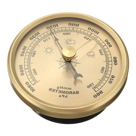 70MM Wall Hanging Weather Station Barometer Thermometer Hygrometer