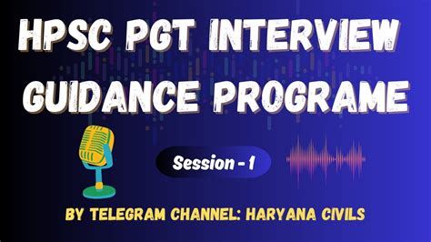 Hpscpgt HPSC PGT Interview Guidance Programe Session 1 YouTube