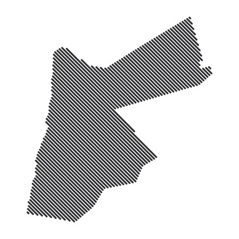 Jordan Country Stripy Map Grid Shape Sample Design Line 27242677 Png