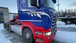 Scania R V Joab Mm Ton Euro Hook Lift Truck For Sale