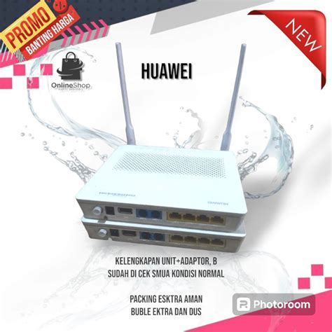 Huawei Echolife Gpon Wifi Router HG8245A V2 Full Set Shopee Malaysia