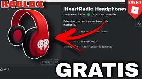 CONSIGUE AURICULARES ROJOS GRATIS EN ROBLOX EVENTO YouTube