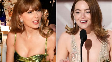 Emma Stone Jokingly Calls Taylor Swift ‘an A—hole At The Golden Globes