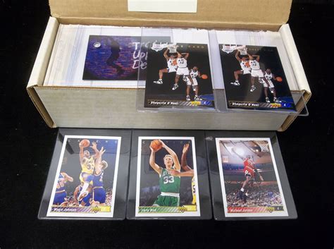 Lot Detail Upper Deck Basketball Complete Set Of