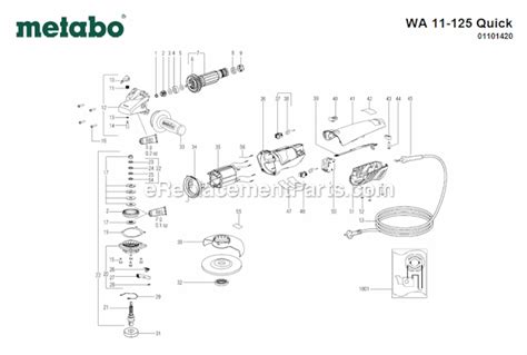 Metabo Inch Grinder Parts Shop