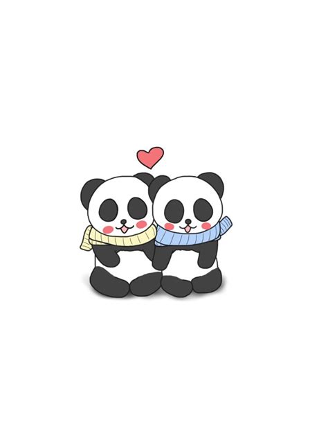 Cute Pandas In Love