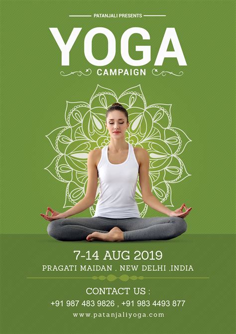 Yoga Flyer Template Free