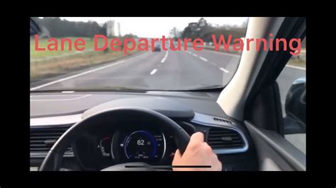 How To Use It Renault Lane Departure Warning System Youtube