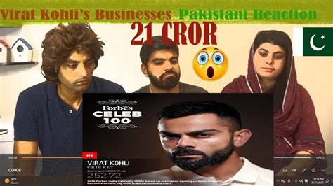 Pakistani Reacts To Virat Kohlis Business Journey Ii Virat Kohli