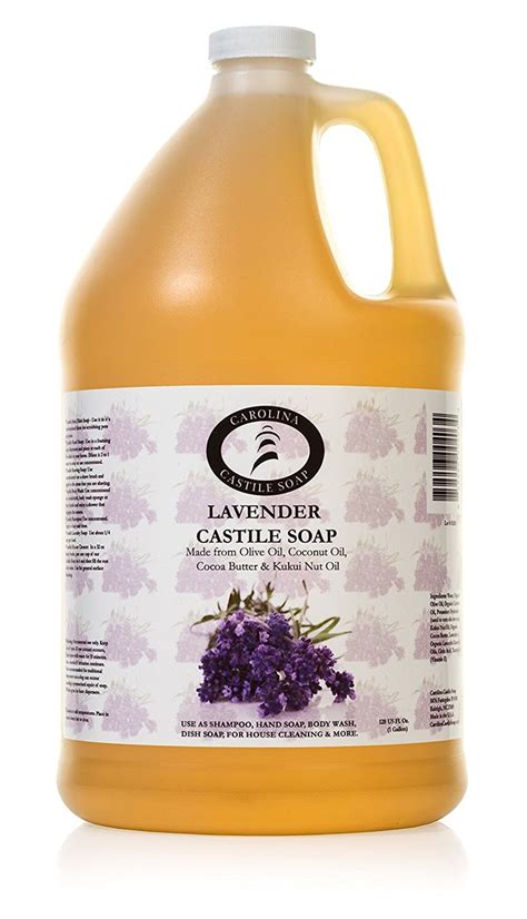 Carolina Lavender Castile Soap Liquid Skin Softening Olive Oil Soap