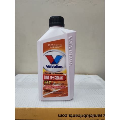 Valvoline Long Life Coolant Pink Liter Shopee Philippines