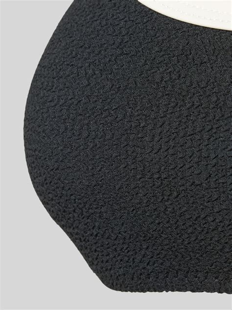 Jake S Casual Bustier Bikini Oberteil In Crinkle Optik Black Online Kaufen