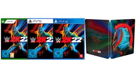 Wwe K Standard Variante Steelbook F R Ps Ps Xbox Series X