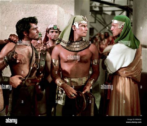 Yul Brynner And Ten Commandments High Resolution Stock Photography And