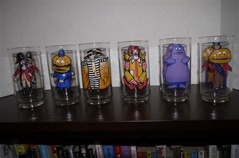 McDonald's Collector Series Glasses Set of 6 by GrandmasTable