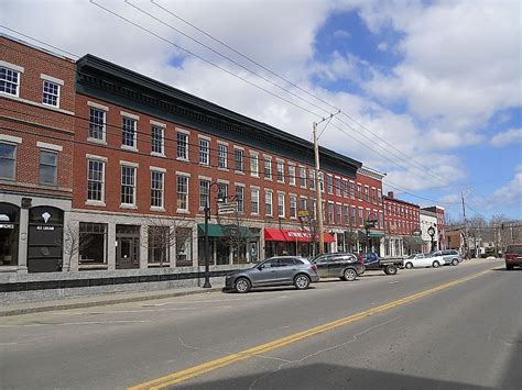 These Towns In Maine Have The Best Main Streets Worldatlas