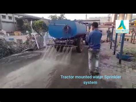 Water Sprinkler Tractor Mounted Water Sprinkler System Manufacturer