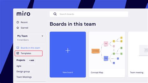 Templates – Miro Help Center