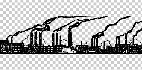 Industry Industrial Revolution Factory PNG, Clipart, Art, Black And White, Building, Computer ...