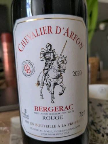 Ch Teau La For T Chevalier D Arfon Bergerac Rouge Vivino Us