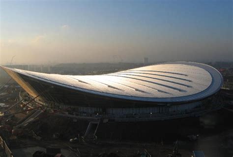 hopkins architects: london 2012 olympic velodrome construction