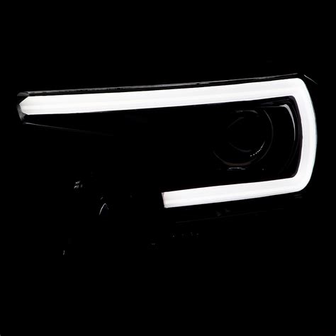 Buy Spec D Tuning Led Light Bar Jet Black Housing Clear Lens Projector