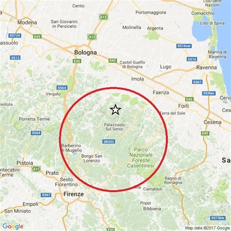 Scossa Di Terremoto Sull Appennino Magnitudo