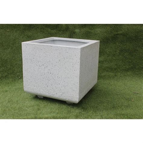 FRP Square Sea Breeze Cubic Planter For INDOOR OUTDOOR Size 457 457