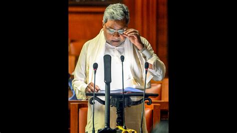 Karnataka Cm Siddaramaiah Warns Of Stringent Actions Over Moral