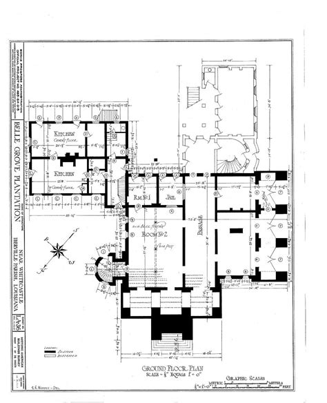 Floor Plans Belle Grove Plantation Mansion White Castle Louisiana