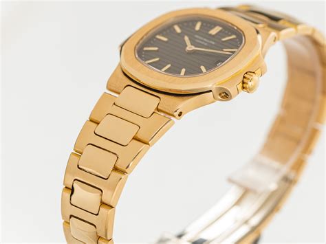 Patek Philippe Nautilus Lady Ref K Yellow Gold Papers Bj