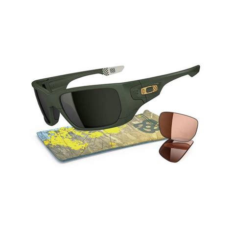 Oakley Bob Burnquist Signature Style Switch Matte Dark Green Oo9194 13 Shade Station