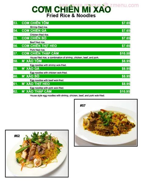 Online Menu of Pho Quynh Vietnamese Restaurant Restaurant, Sioux Falls, South Dakota, 57104 - Zmenu