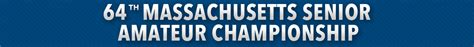 2024 Massachusetts Senior Amateur Championship MASSGOLF