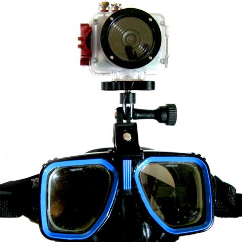 Intova Scuba Dive Face Mask Mount Underwater Video HD Camera Waterproof ...