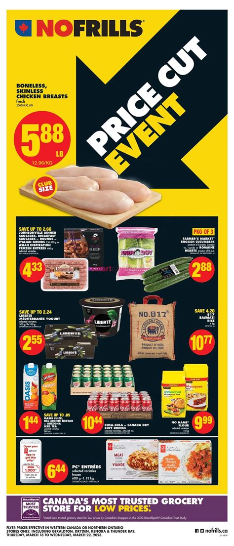 No Frills West Flyer March 16 To 22