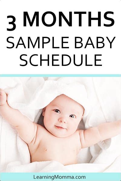 3 Month Old Sleep Schedule Babywise | Sample Daily Routine