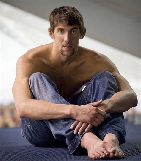 Michael Phelps | Michael phelps, Phelps, Barefoot