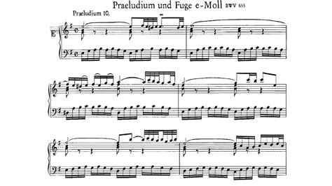 JS Bach Prelude And Fugue In E Minor BWV 855 Robert Riefling 1958